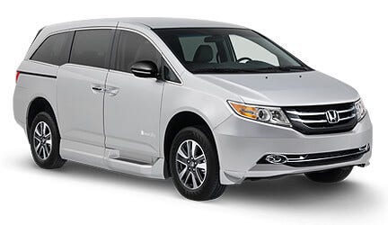 BraunAbility Honda Odyssey side-entry wheelchair van