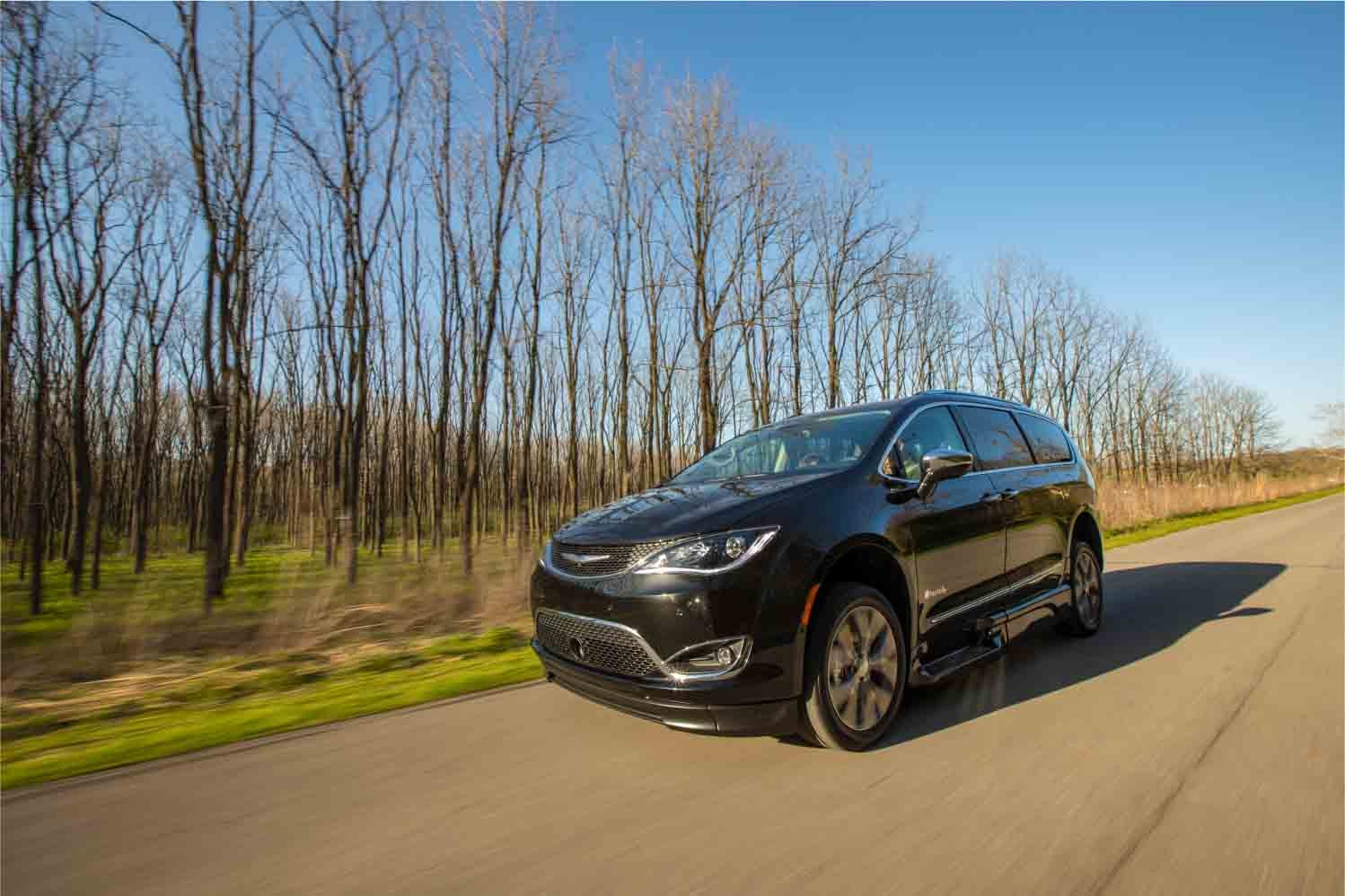 Driving Pacifica Front View