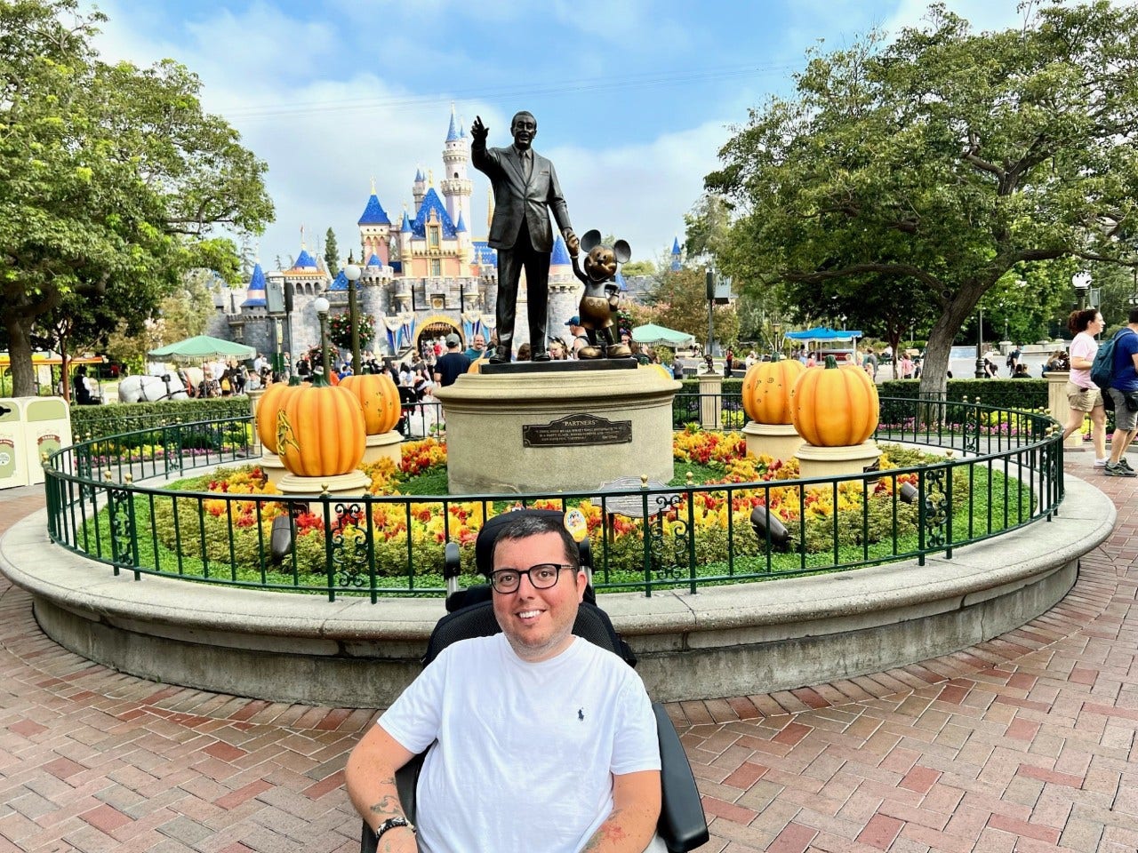 using wheelchair in disney