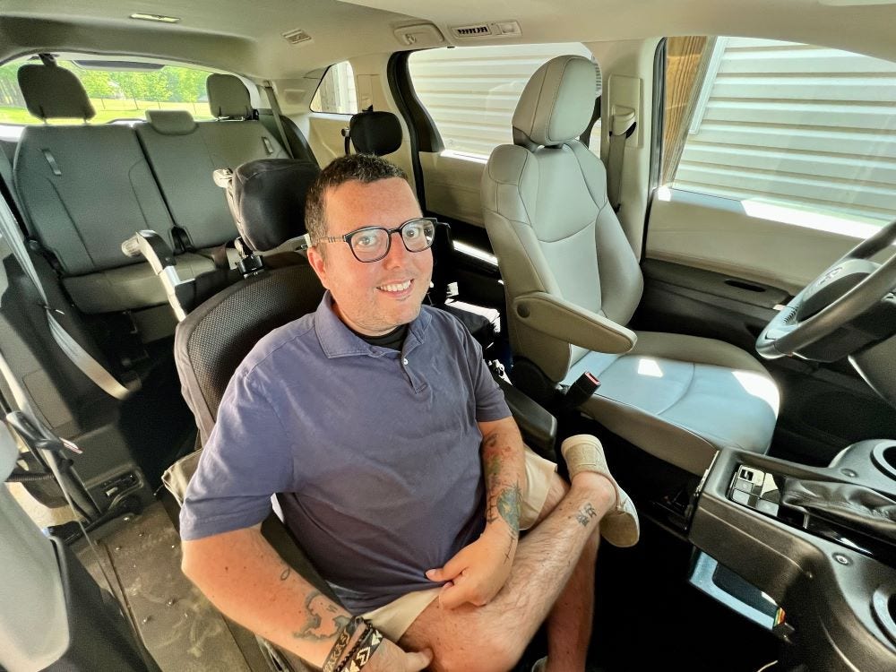 Cory Lee BraunAbility Toyota Sienna Hybrid Wheelchair Van