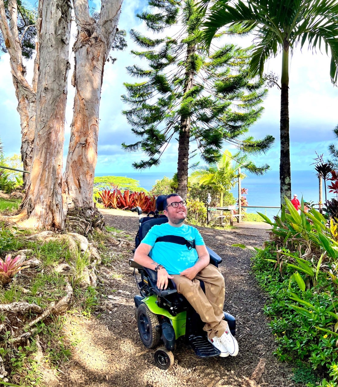 Cory Lee Accessible Travel Maui, Hawaii