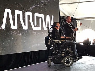 semiautonomous vehicle license goes to Sam Schmidt