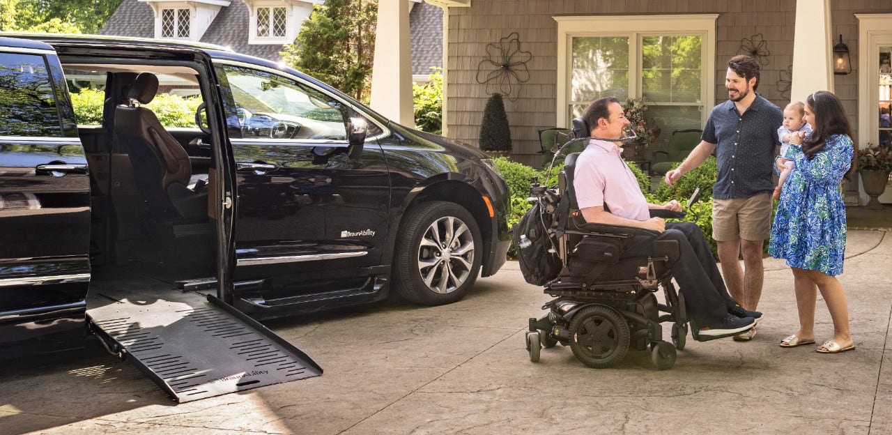 ben trockman wheelchair van chrysler pacifica