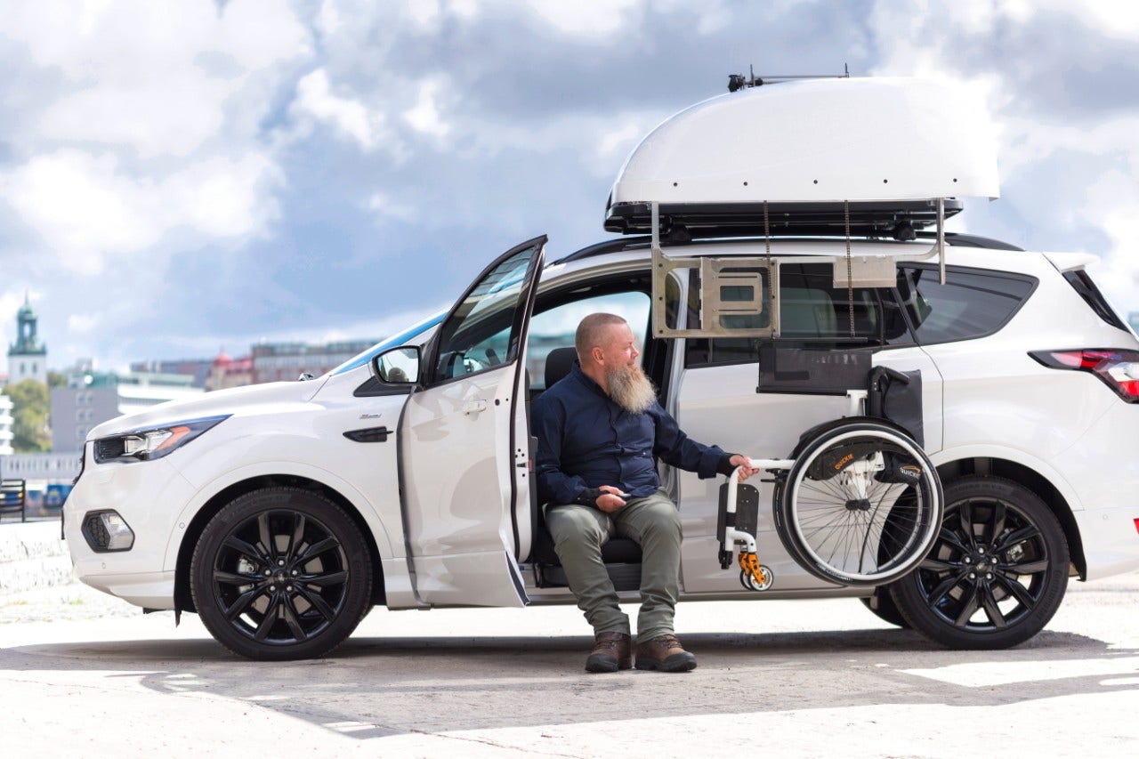 chair topper wheelchair car rack