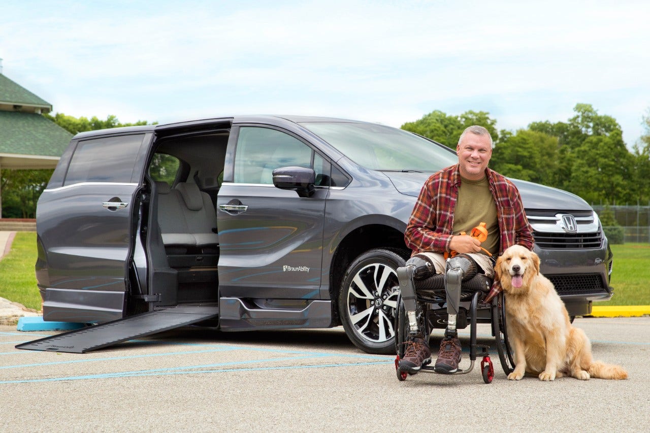  braunability honda wheelchair vans