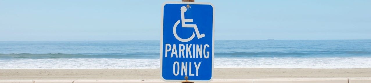 Learn the history of the handicap sign