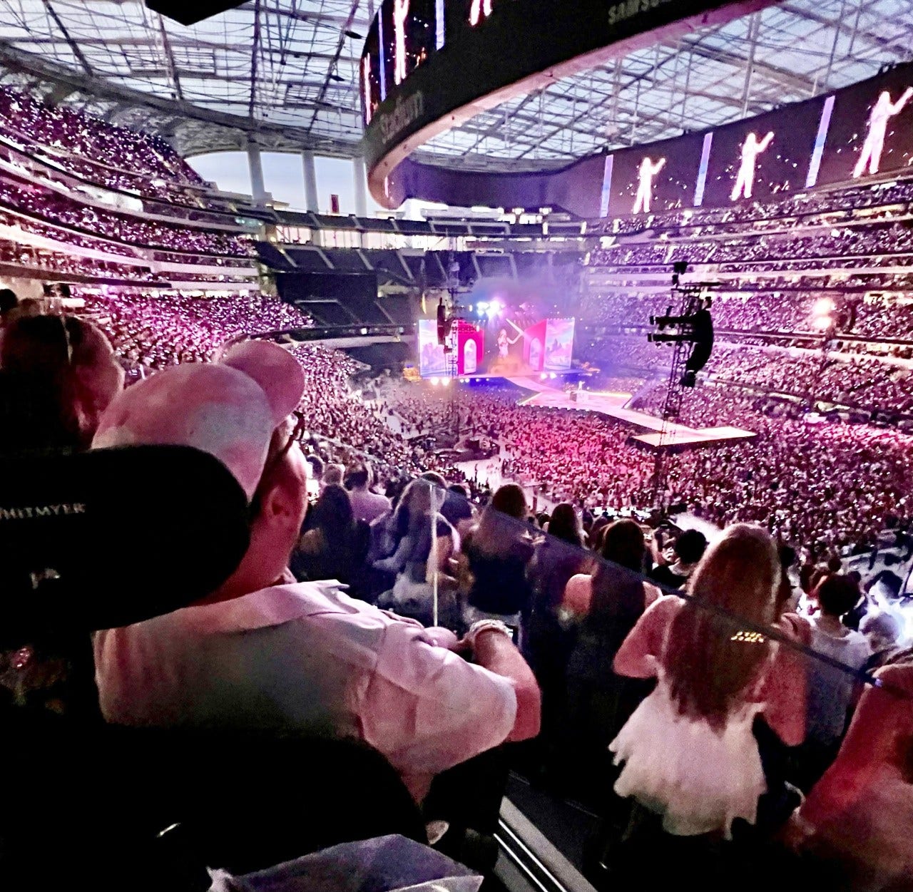 Photo of Cory Lee at a concert during the show